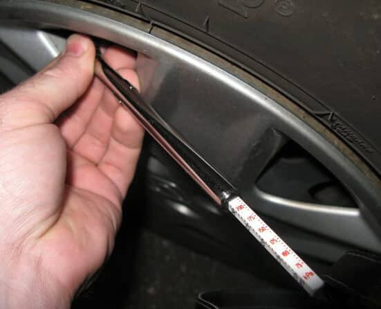 check tire pressure