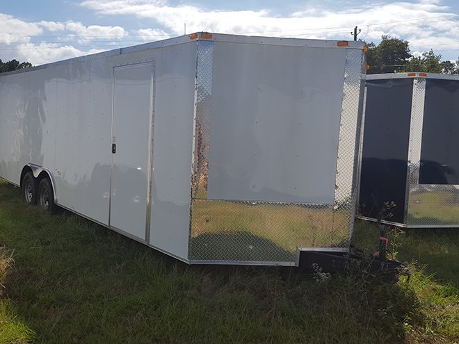 8.5x24 Enclosed Trailer