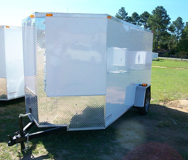 6x10 Budget V Nose Cargo Trailer
