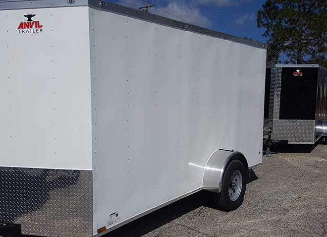 Anvil V Nose 6x10 Single Axle Cargo Trailers For Sale