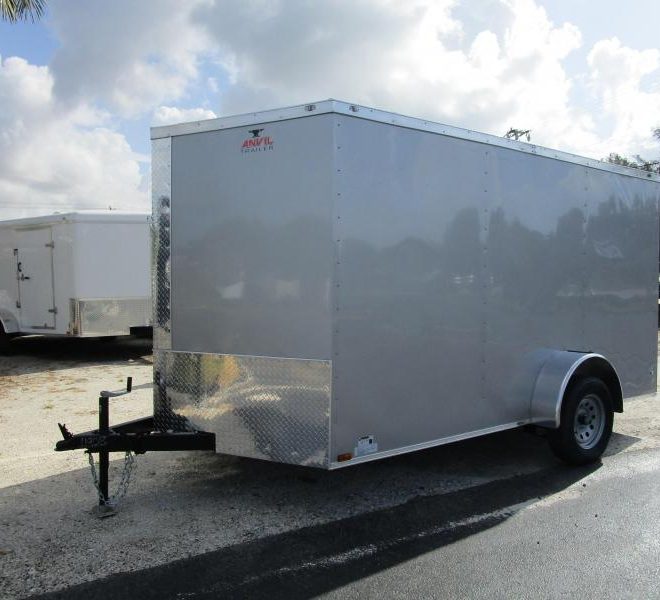 Anvil V Nose 7x12 Single Axle Cargo Trailers For Sale