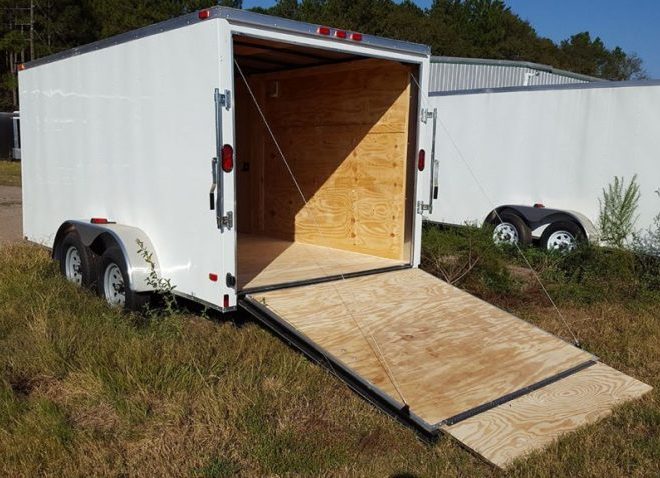 Diamond Cargo Tandem Axle 7x12 Trailers For Sale