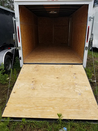 7x14 Budget V Nose Trailers For Sale