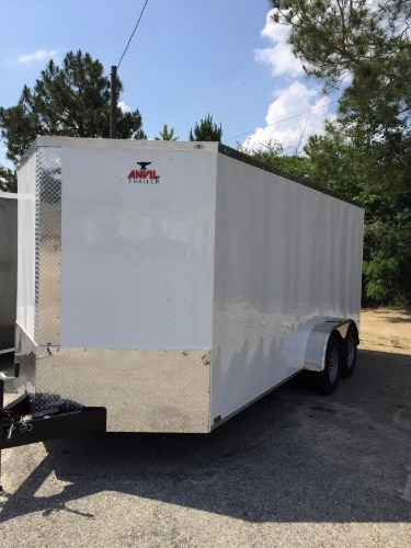 Anvil V Nose Tandem Axle 7x10 Cargo Trailer