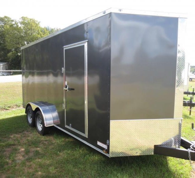 Anvil V Nose Tandem Axle 7x18 Cargo Trailers For Sale