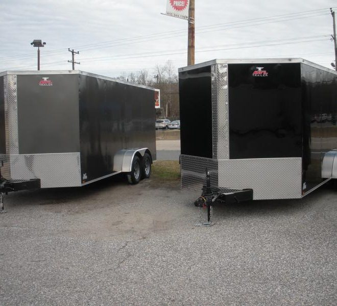 Anvil V Nose Tandem Axle 7x20 Cargo Trailers For Sale