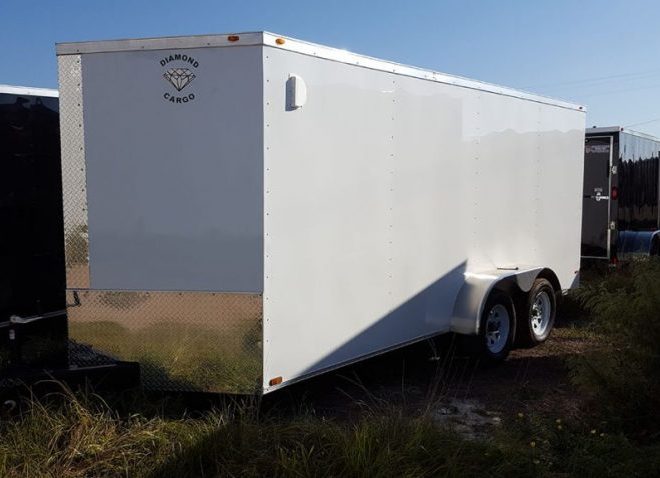 7x22 Enclosed Trailer