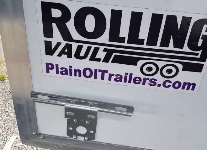 RollingVault V Nose Single Axle 8.5x12 Trailers For Sale