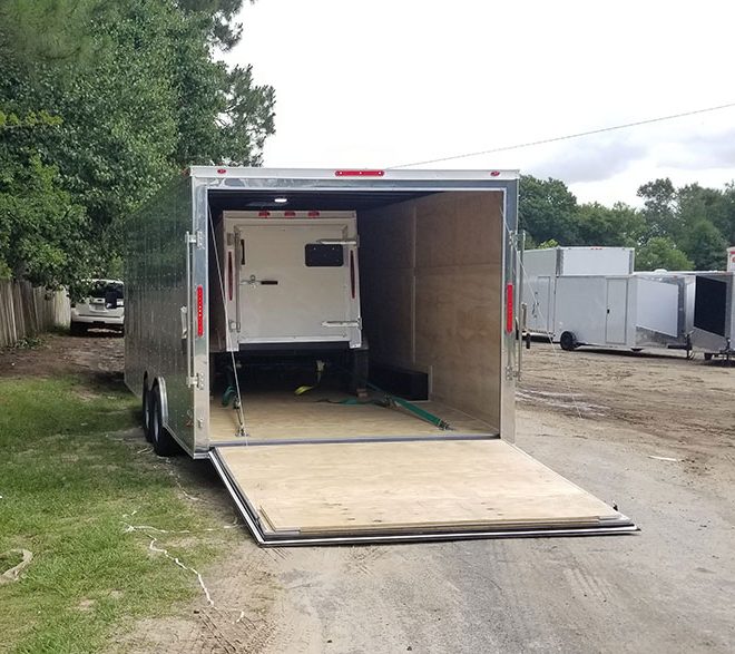 8.5x22 Enclosed Trailer