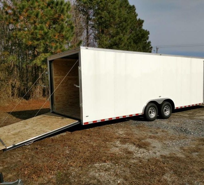 Anvil V Nose Tandem Axle 8.5x26 Cargo Trailer