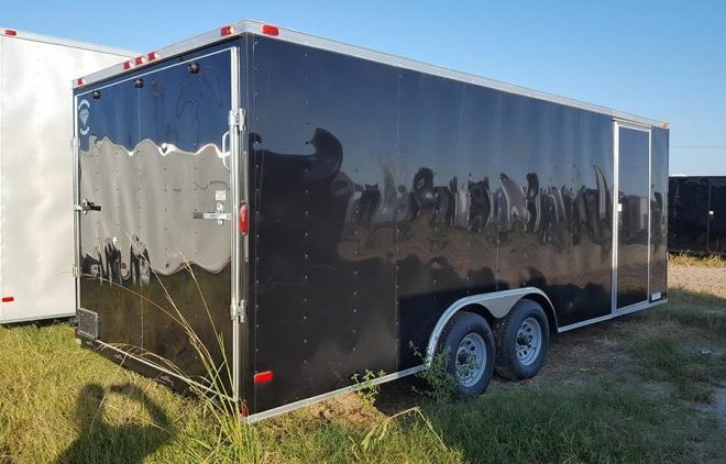 Diamond Cargo V Nose Tandem Axle 8.5x28 Trailers For Sale