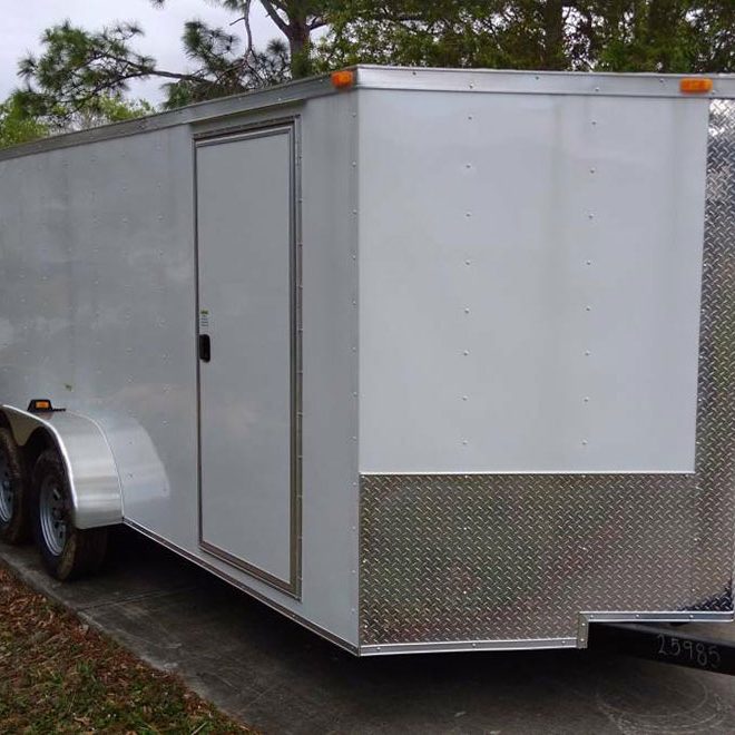 7x20 Enclosed Trailer