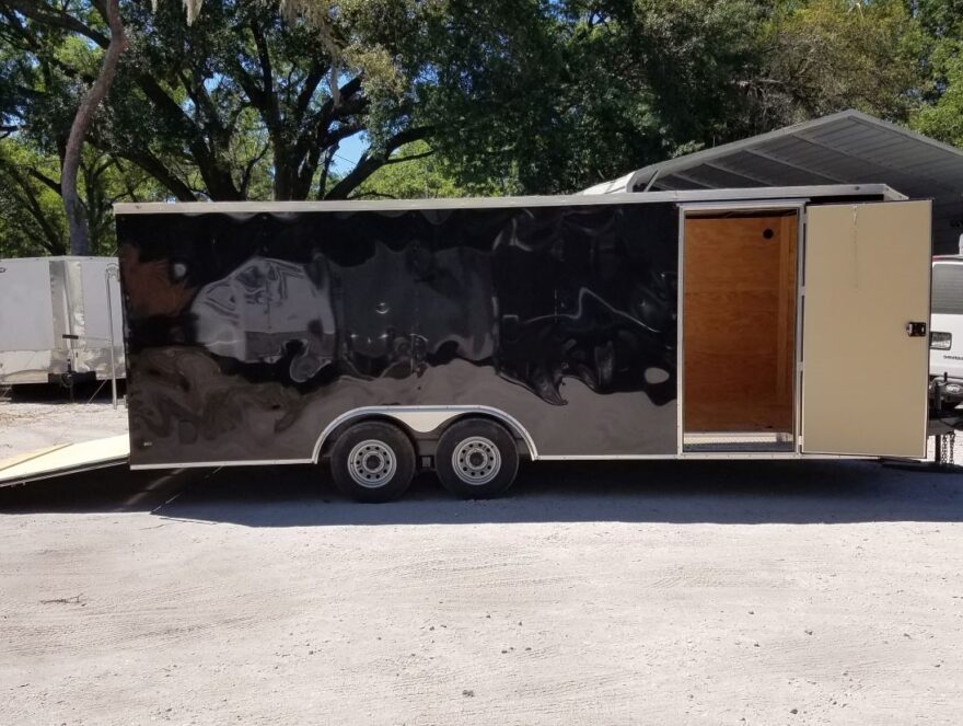 8.5x20 Econocraft Tandem Axle Cargo Trailer 1