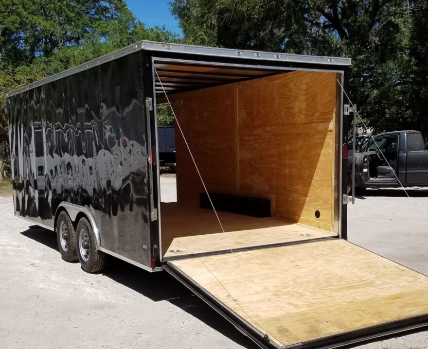 8.5x22 Procraft Tandem Axle Cargo Trailer 1