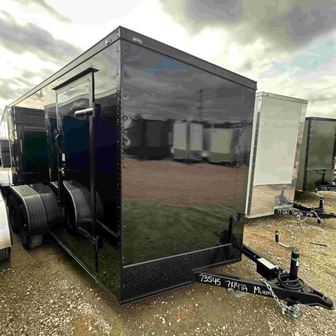 7x14 Quality Cargo Economy Tandem Axle Trailer