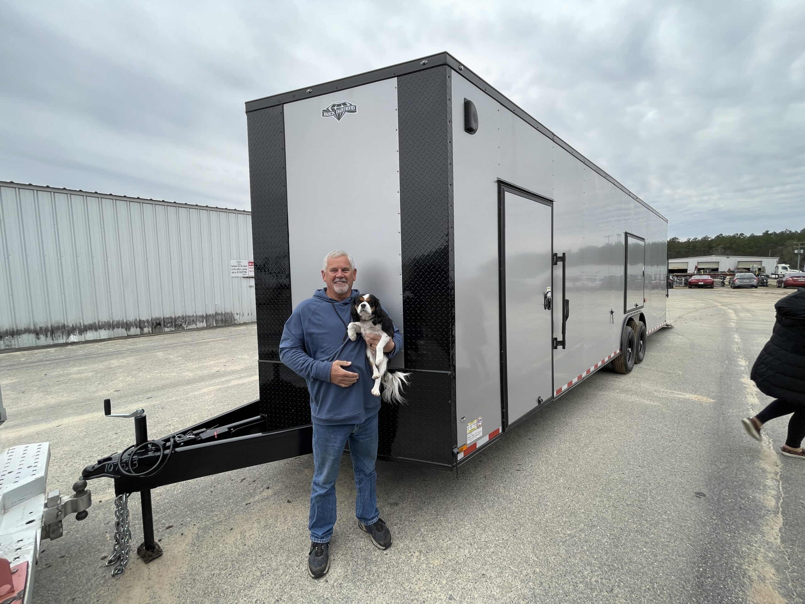 Factory trailer pickup